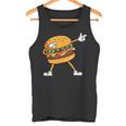 Hamburger チーズバーガー Burger Fast Food Cheeseburger Dabbing タンクトップ