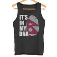 It's In My Dna ネパール ネパール国旗 指紋 タンクトップ