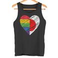 Lgbtq Japan ゲイプライド ハート ゲイとレズビアンの愛 Lgbt タンクトップ