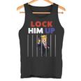 Lock Him Up Anti Trump Political タンクトップ