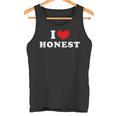 I Love Honest 私は愛する Honest タンクトップ