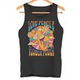 Love Peace ヒッピーコスチューム 60年代 70年代 フラワーフェスティバル衣装 タンクトップ