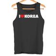 I Love ハート Korea タンクトップ