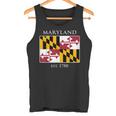Maryland Flag 7Th Ustate 1788 Maryland Native タンクトップ