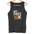 My First 10K 初心者達成マラソン タンクトップ