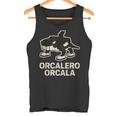 Orcalero Orcala 面白いイタリアンブレインロットスラングゲームミーム タンクトップ