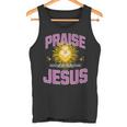 Praise Jesus Our Lord &Aviour For An Abundant New Life タンクトップ