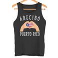 Puerto Rico Flag Heart Arecibo City タンクトップ