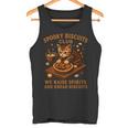 Spooky Biscuits Club Cat 面白い ハロウィン ベーキングベイカー 長袖tシャツ タンクトップ