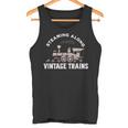 Staming Alongintage Train 機関車 タンクトップ