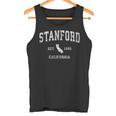 Stanford California Ca ヴィンテージ アスレチック スポーツデザイン タンクトップ