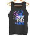 Stop Child Abuse 児童虐待をやめなさい タンクトップ