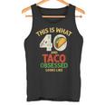 Taco Lover 40th Birthday 40 Years Old Mexican Food Tank Top Tank Top Taco Lover 40th Birthday 40 Years Old Mexican Food Tank Top Tank Top