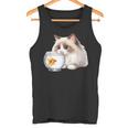 おさるのラグドール 猫と金魚 タンクトップ