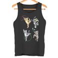 おもしろ新体操猫 タンクトップ