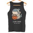かわいいサメ ミイラ ハロウィン メンズ レディース キッズ おもしろサメ タンクトップ