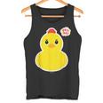 アヒル隊長ビッグプリント（正面） タンクトップ