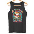 アロハ ハワイ ハワイアン フラダンス キャット シャツ 猫好き フラ 長袖tシャツ タンクトップ