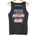 アンドリュー。すごい名前が必要だったから面白いアンドリュー タンクトップ