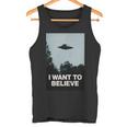 エイリアンufoアパレル「I Want To Believe」 長袖tシャツ タンクトップ