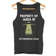 エリア51 シャツ Property Of Area 51 Ufo エイリアン 長袖tシャツ タンクトップ