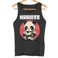 カラテカと空手パンダ タンクトップ