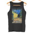 ゴッホ 面白いtシャツ アート 夜のカフェテラス 印象派 絵画 メンズ レディース 面白い 服 美術 油彩画 長袖tシャツ タンクトップ