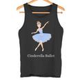シンデレラ バレエ バレリーナ ポワント ダンサー ダンス グラフィック タンクトップ