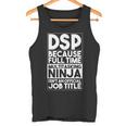 ダイレクトサポート プロフェッショナル Dsp ワーカー 介護者 おもしろ Dsp タンクトップ