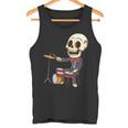 ドラミング スケルトン ドラム プレーヤー ドラマー パーカッション ドラム 長袖tシャツ タンクトップ