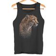 ヒョウチーター 虎 ヒョウの顔 ライオン 猫 タンクトップ