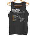 ブリティッシュコンコルド旅客機 タンクトップ