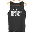 ヘッドホン No Music No Life Music Lover タンクトップ