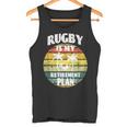 ラグビーは私の退職金制度 ラグビー部の年金受給者 タンクトップ