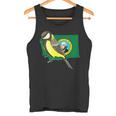 ワシントン州旗 ゴールドフィンチ 鳥 タンクトップ