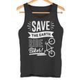地球を救おう 自転車に乗ろう タンクトップ