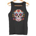 死者の日 シュガースカル メキシコデー カラベラデー タンクトップ