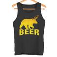 狩猟 ビール スピリット 動物 ティー ベア 鹿 ティー ビール クマ 鹿 タンクトップ