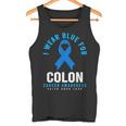 結腸直腸癌 I Wear Blue For Colon Cancer Awareness タンクトップ