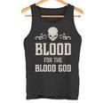 邪悪な頭蓋骨の血 血神 地獄の魔王 タンクトップ