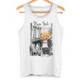 Cool New York City Teddy Bear Illustration Graphic s タンクトップ