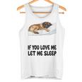 Cute Leonberger If You Love Me Let Meleep パジャマ タンクトップ