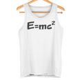 E Mc2 面白い 物理学 サイエンス シャツ エネルギー 質量光 速度 タンクトップ