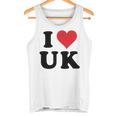 I Heart Uk Initials I Love UK First And Last Name U K 長袖tシャツ タンクトップ