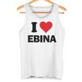 I Heart 海老名 日本ラブ日本土産 タンクトップ