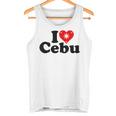 I Love Heart Cebu フィリピン諸島 タンクトップ