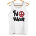 No War 反戦 平和の鳩 タンクトップ