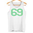 Number 69 シャツ レトロ ユニフォーム ヨーロッパスタイル バックプリント ジャージ タンクトップ