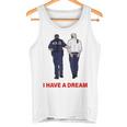 On Back I Have A Dream Trump Police 格言 男性 タンクトップ
