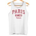 Paris Texas Tx ビンテージスポーツデザイン レッドデザイン タンクトップ